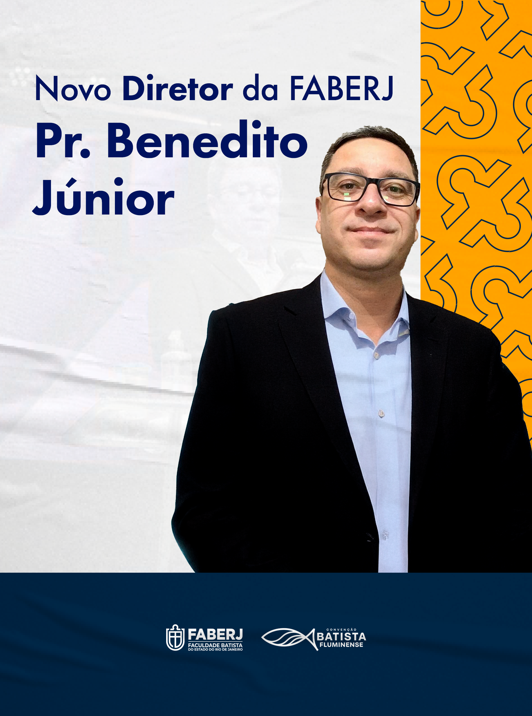 Entrevista com o Pr. Benedito Junior, Novo Diretor da FABERJ