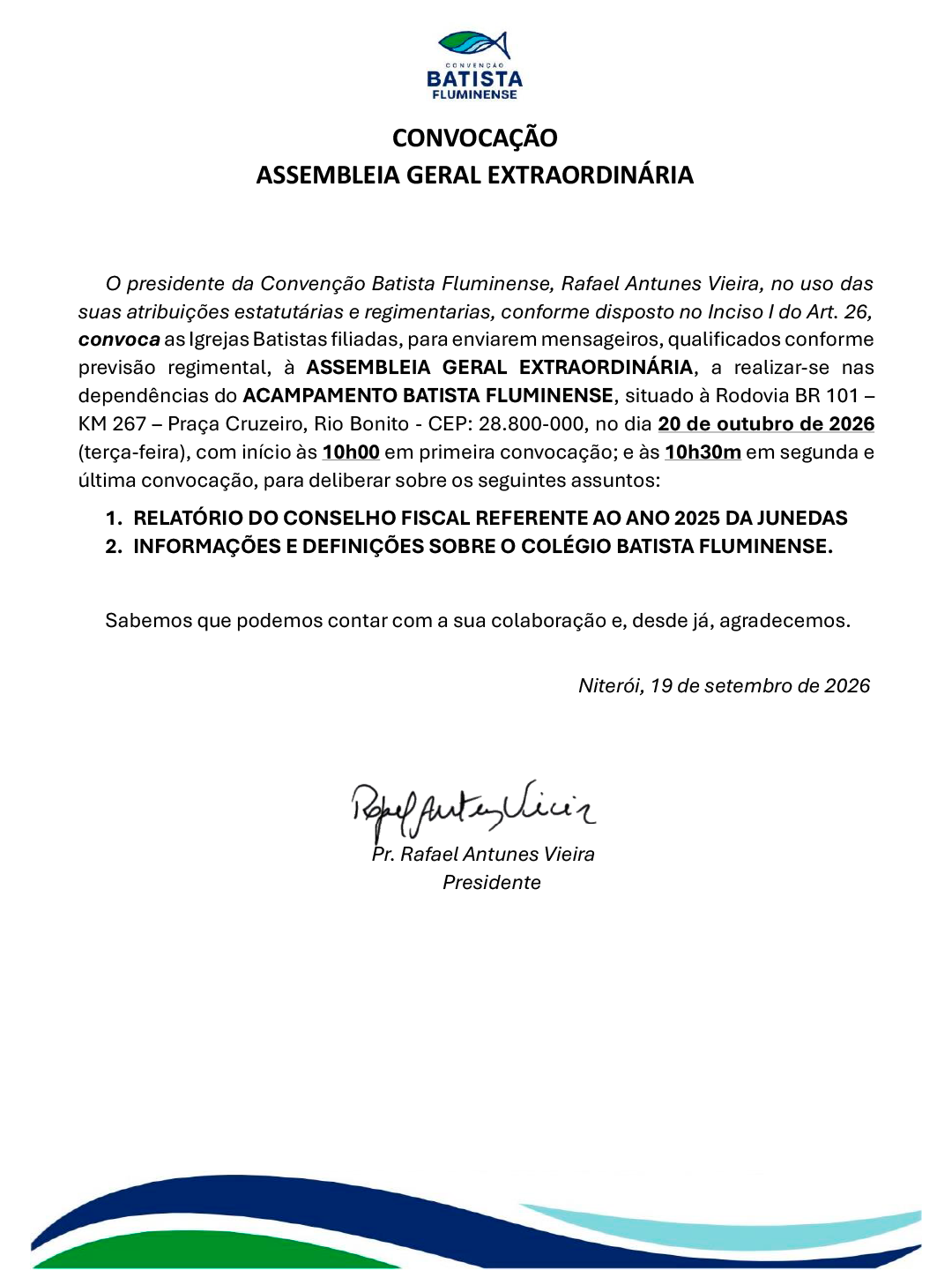 Convocação